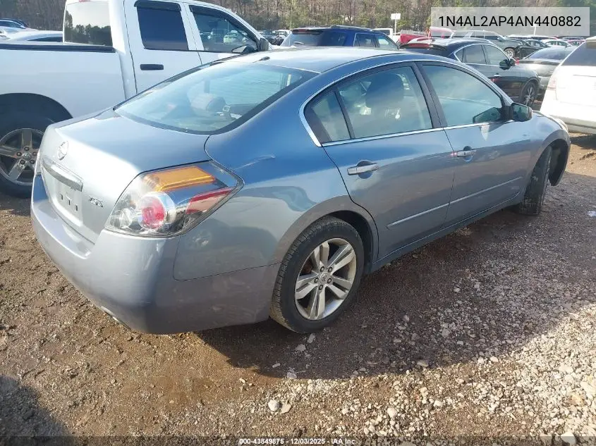 1N4AL2AP4AN440882 2010 Nissan Altima 2.5 S