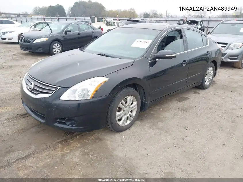 1N4AL2AP2AN489949 2010 Nissan Altima 2.5 S
