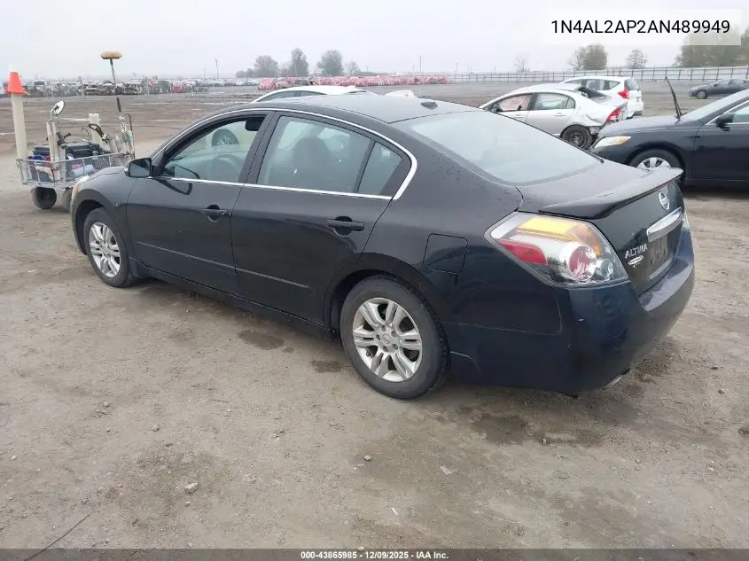 1N4AL2AP2AN489949 2010 Nissan Altima 2.5 S
