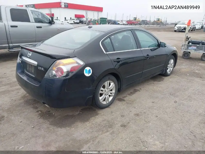 1N4AL2AP2AN489949 2010 Nissan Altima 2.5 S