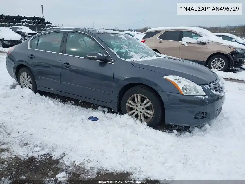 1N4AL2AP1AN496729 2010 Nissan Altima 2.5 S