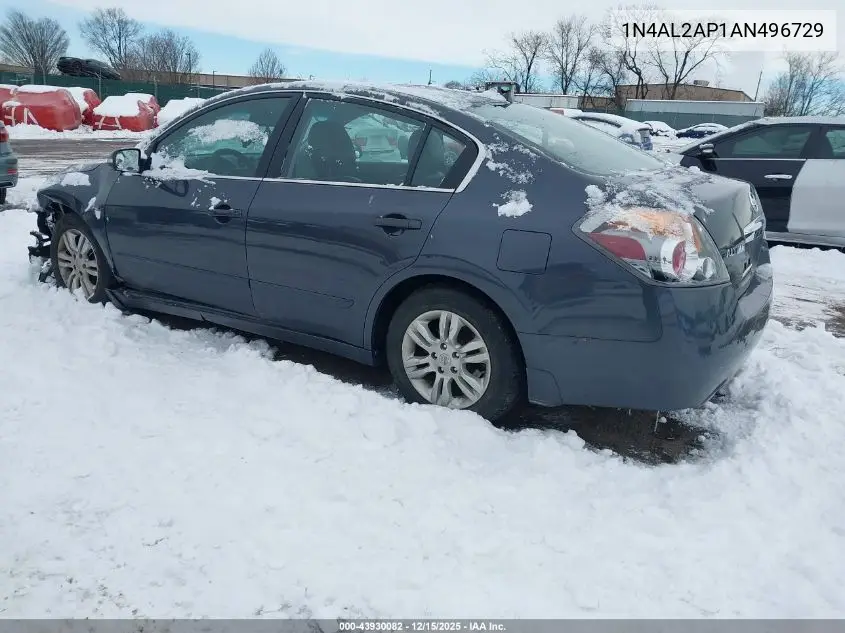 1N4AL2AP1AN496729 2010 Nissan Altima 2.5 S