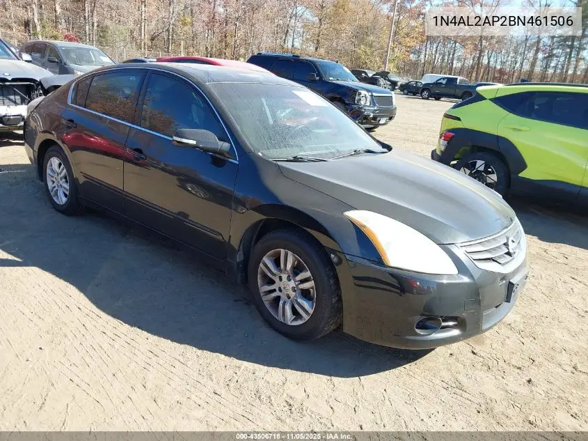 1N4AL2AP2BN461506 2011 Nissan Altima 2.5 S