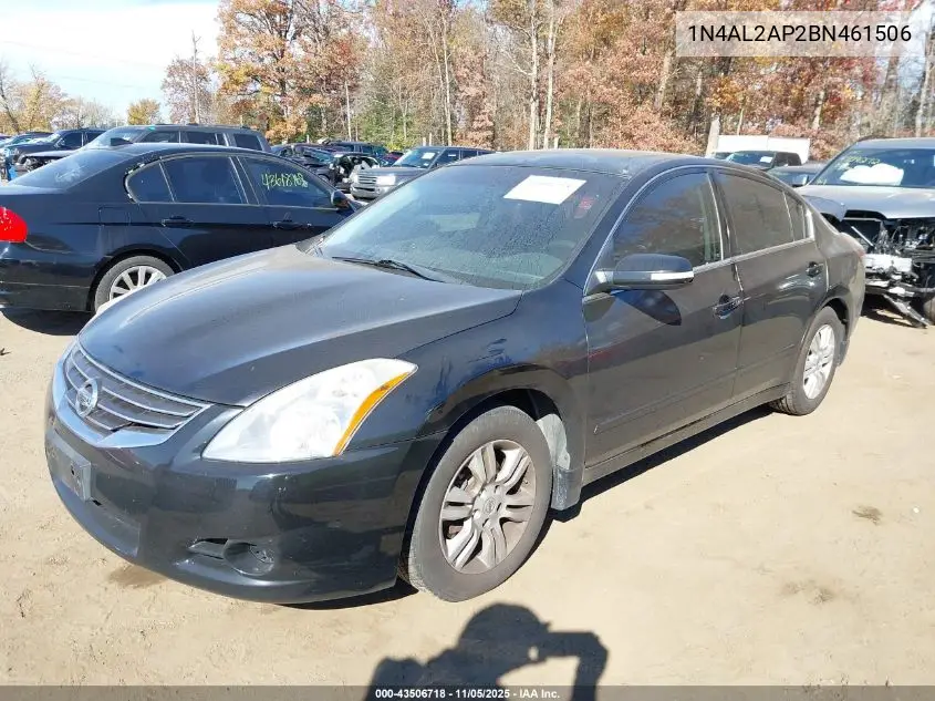 1N4AL2AP2BN461506 2011 Nissan Altima 2.5 S
