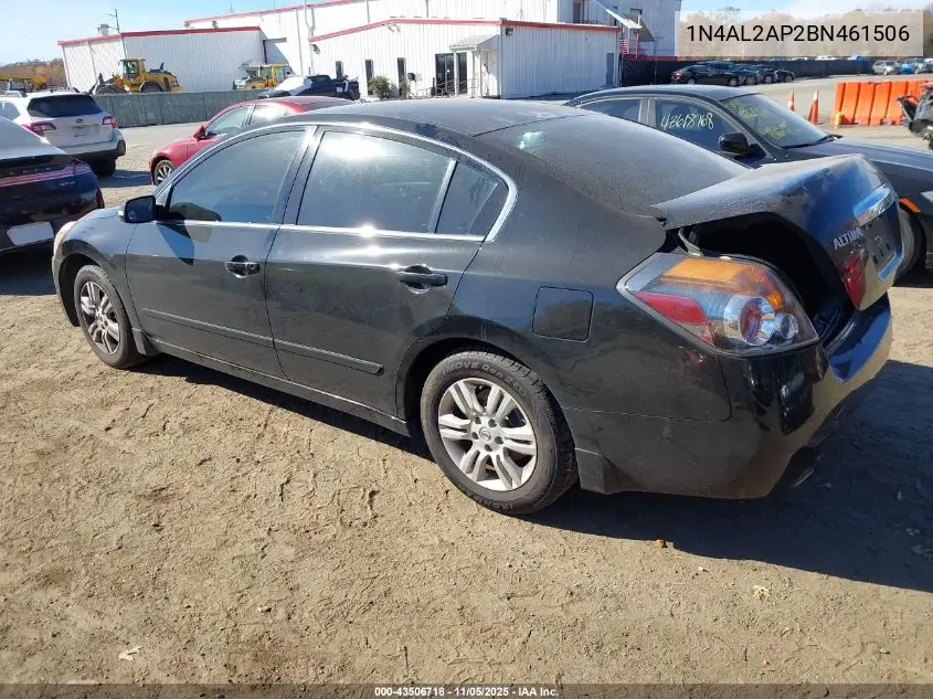 1N4AL2AP2BN461506 2011 Nissan Altima 2.5 S