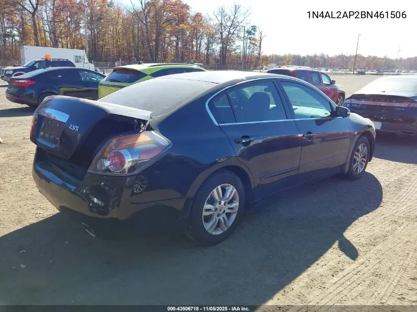 1N4AL2AP2BN461506 2011 Nissan Altima 2.5 S