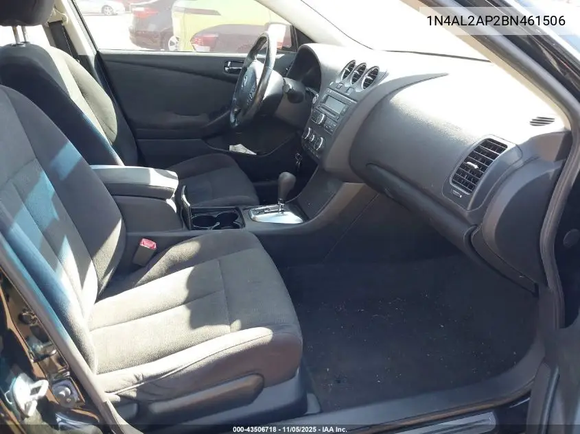 1N4AL2AP2BN461506 2011 Nissan Altima 2.5 S