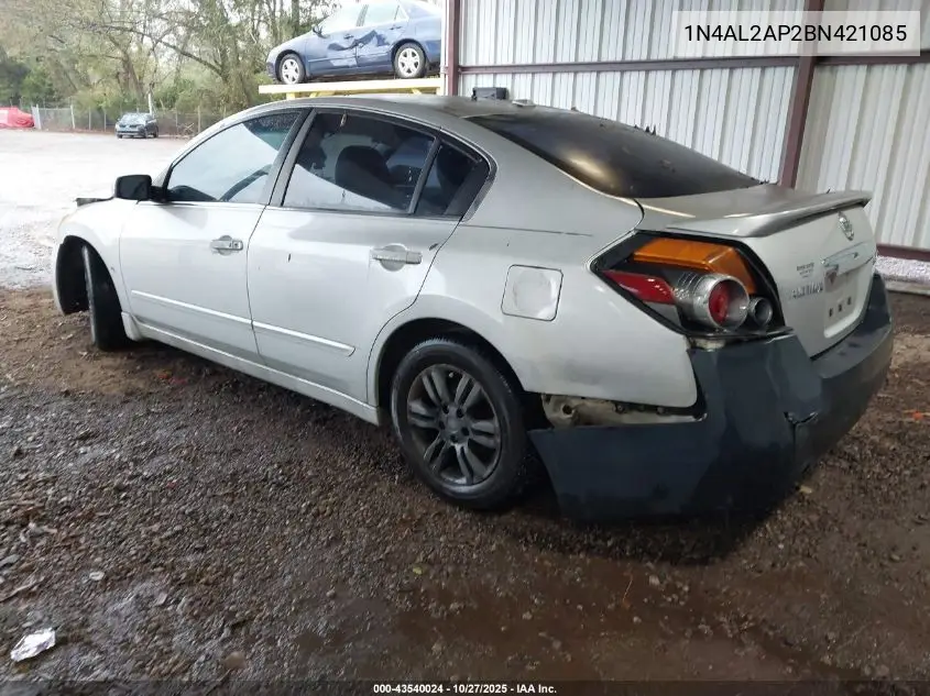1N4AL2AP2BN421085 2011 Nissan Altima 2.5 S