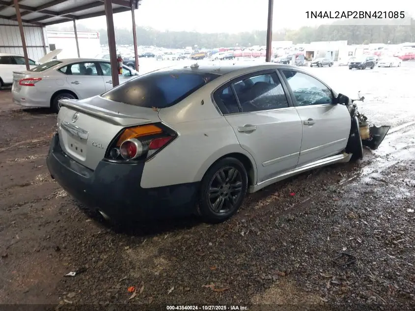 1N4AL2AP2BN421085 2011 Nissan Altima 2.5 S