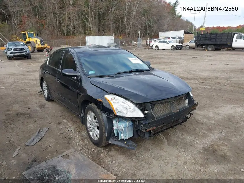 1N4AL2AP8BN472560 2011 Nissan Altima 2.5 S