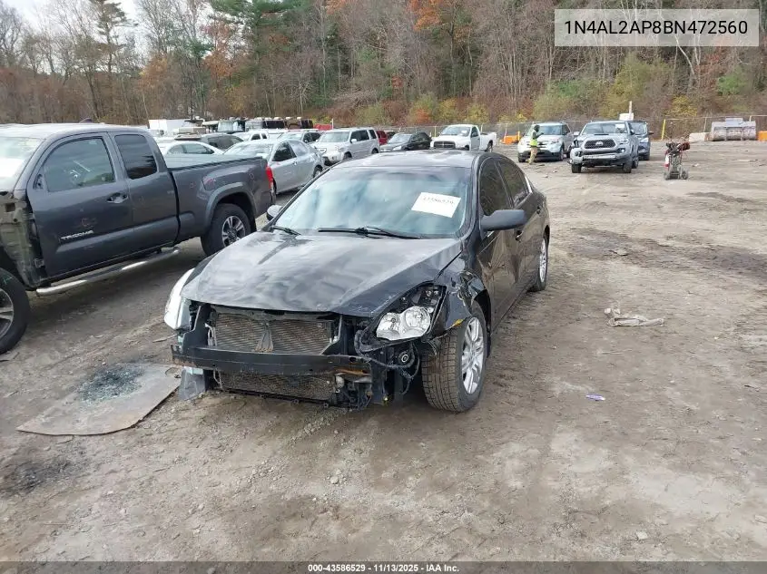 1N4AL2AP8BN472560 2011 Nissan Altima 2.5 S