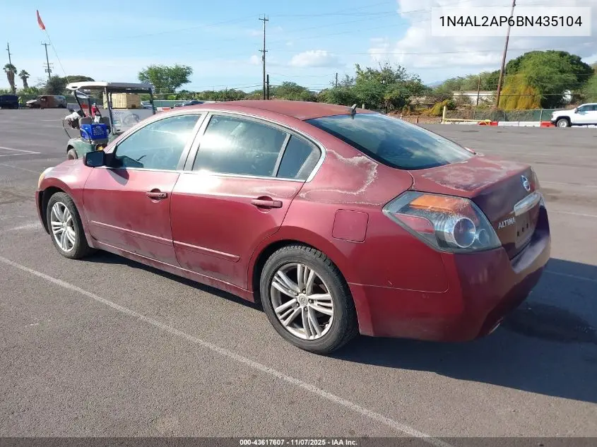 1N4AL2AP6BN435104 2011 Nissan Altima 2.5 S