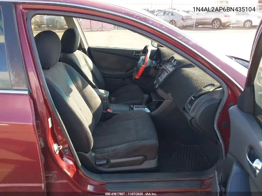 1N4AL2AP6BN435104 2011 Nissan Altima 2.5 S