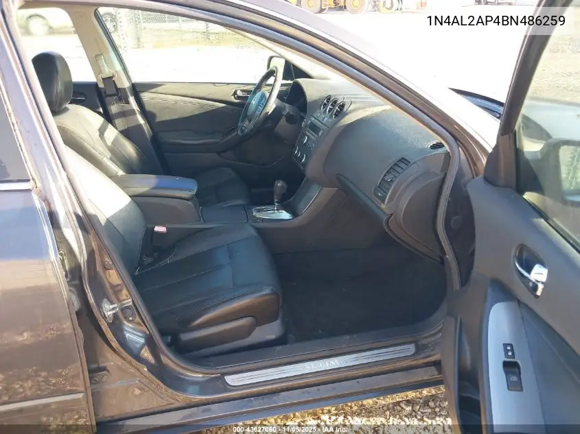 1N4AL2AP4BN486259 2011 Nissan Altima 2.5 S