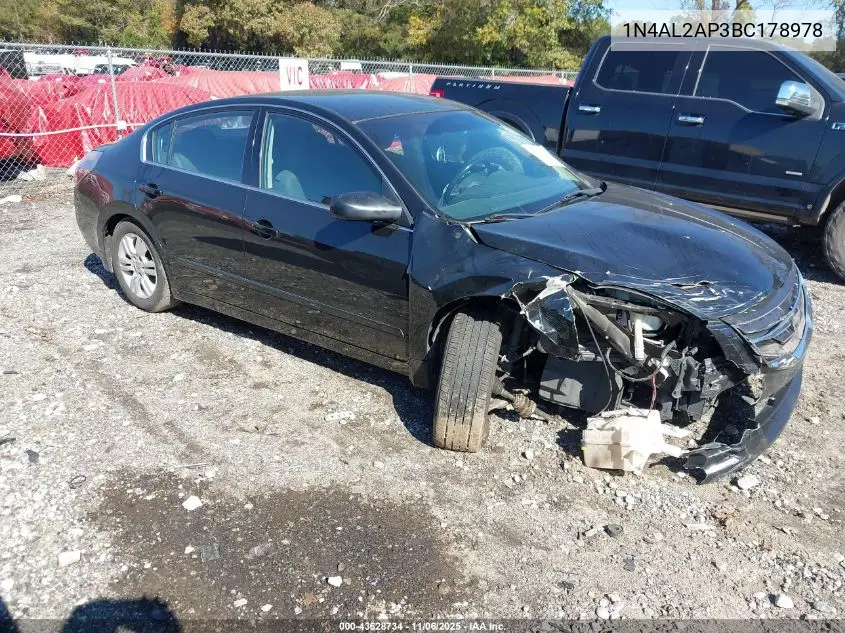 1N4AL2AP3BC178978 2011 Nissan Altima 2.5 S