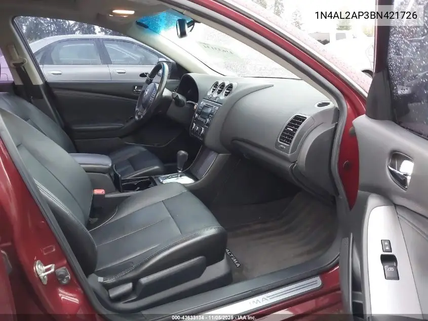 1N4AL2AP3BN421726 2011 Nissan Altima 2.5 S
