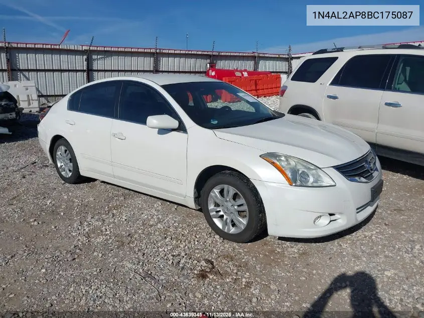 1N4AL2AP8BC175087 2011 Nissan Altima 2.5 S