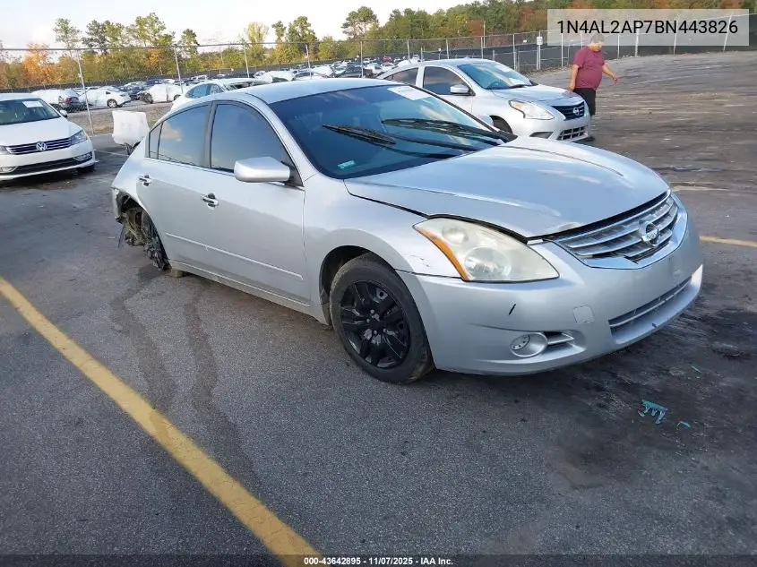 1N4AL2AP7BN443826 2011 Nissan Altima 2.5 S