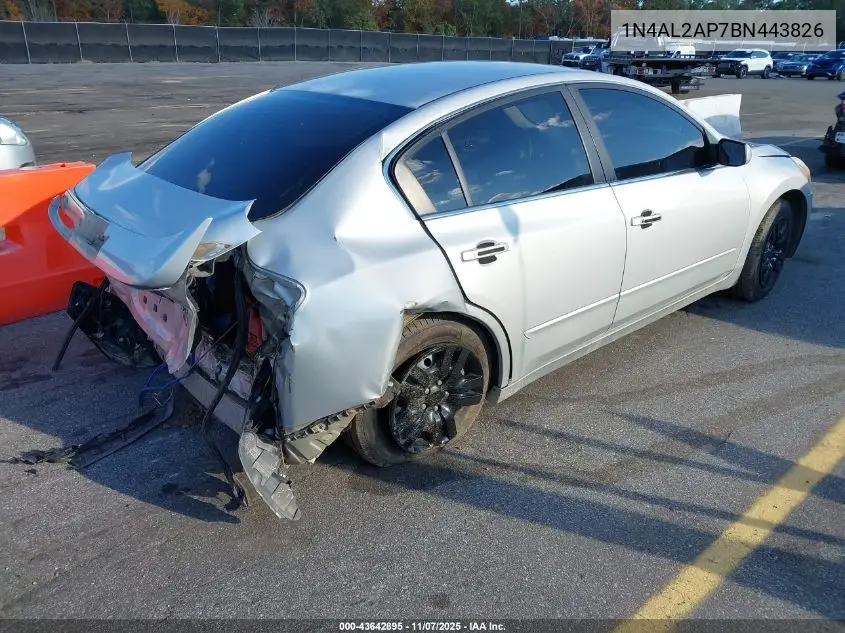 1N4AL2AP7BN443826 2011 Nissan Altima 2.5 S
