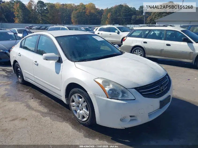 1N4AL2AP5BC156268 2011 Nissan Altima 2.5 S