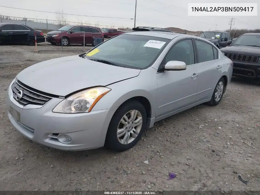 1N4AL2AP3BN509417 2011 Nissan Altima 2.5 S