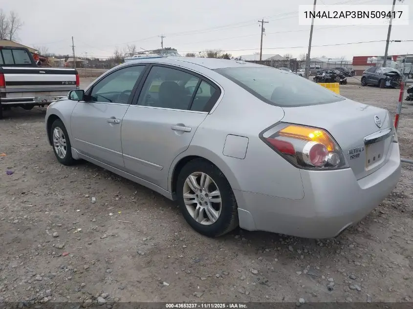 1N4AL2AP3BN509417 2011 Nissan Altima 2.5 S