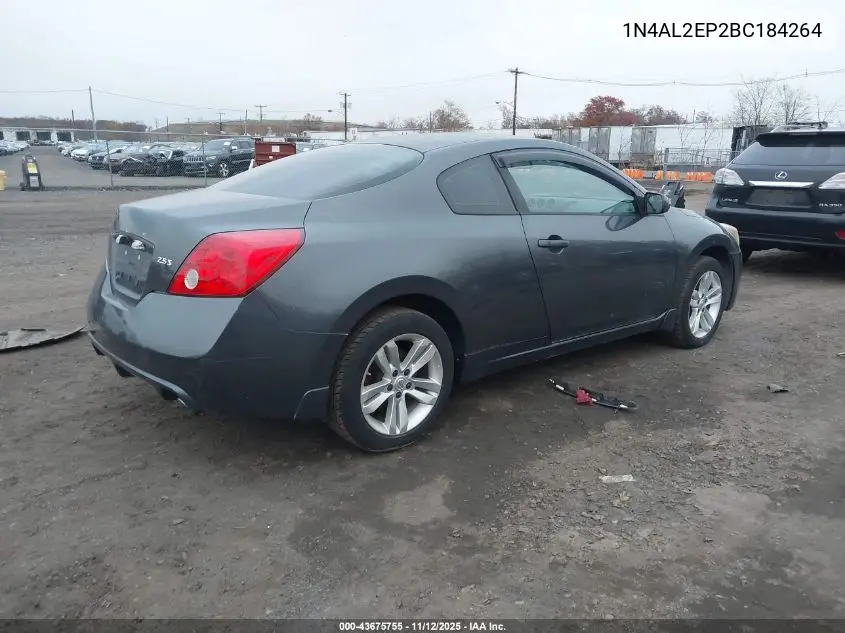 1N4AL2EP2BC184264 2011 Nissan Altima 2.5 S