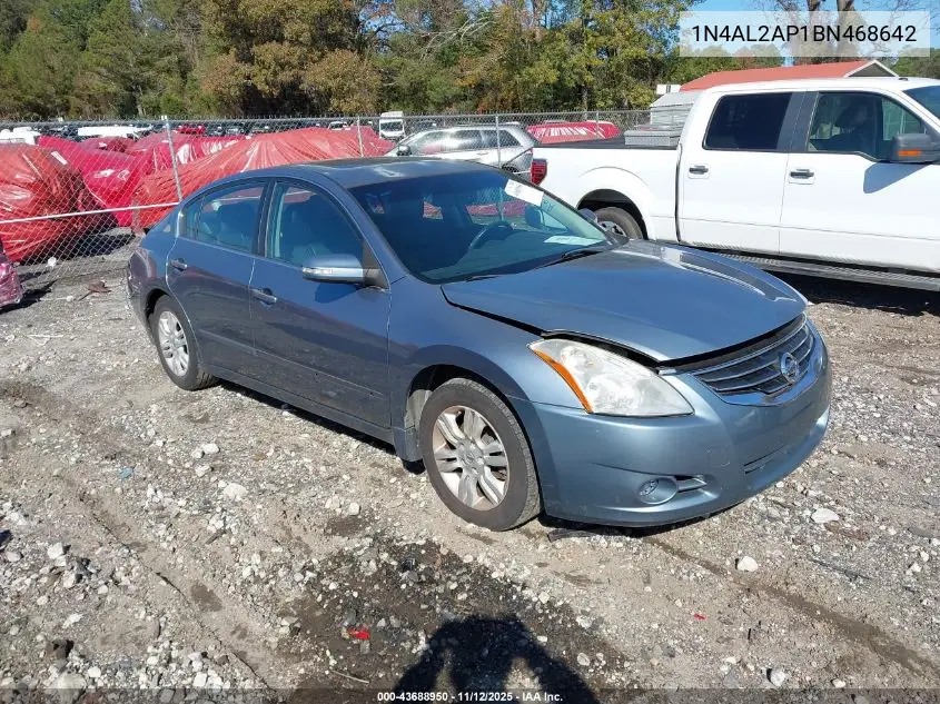 1N4AL2AP1BN468642 2011 Nissan Altima 2.5 S