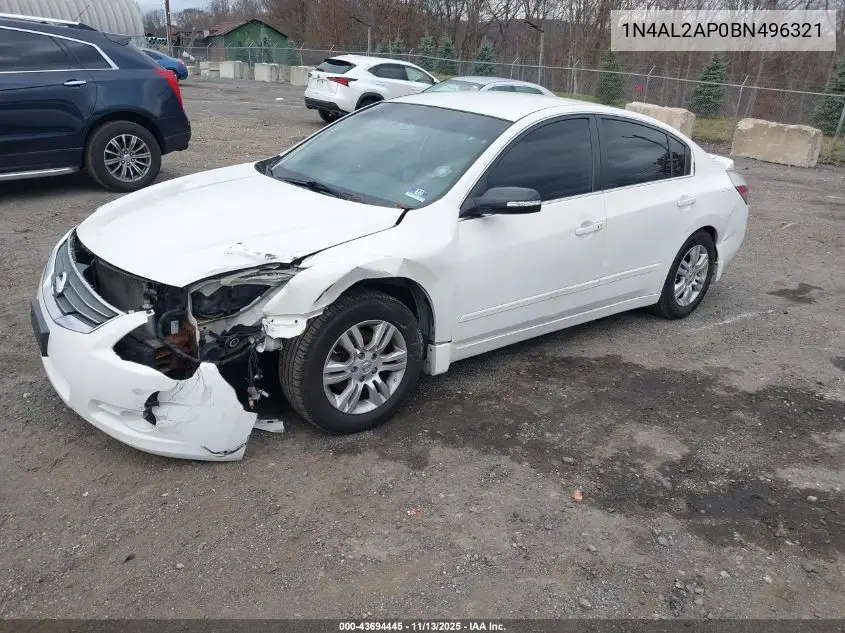 1N4AL2AP0BN496321 2011 Nissan Altima 2.5 S