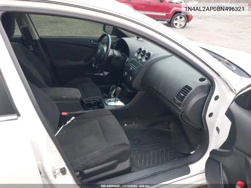 1N4AL2AP0BN496321 2011 Nissan Altima 2.5 S