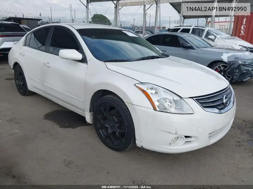 1N4AL2AP1BN492990 2011 Nissan Altima 2.5 S