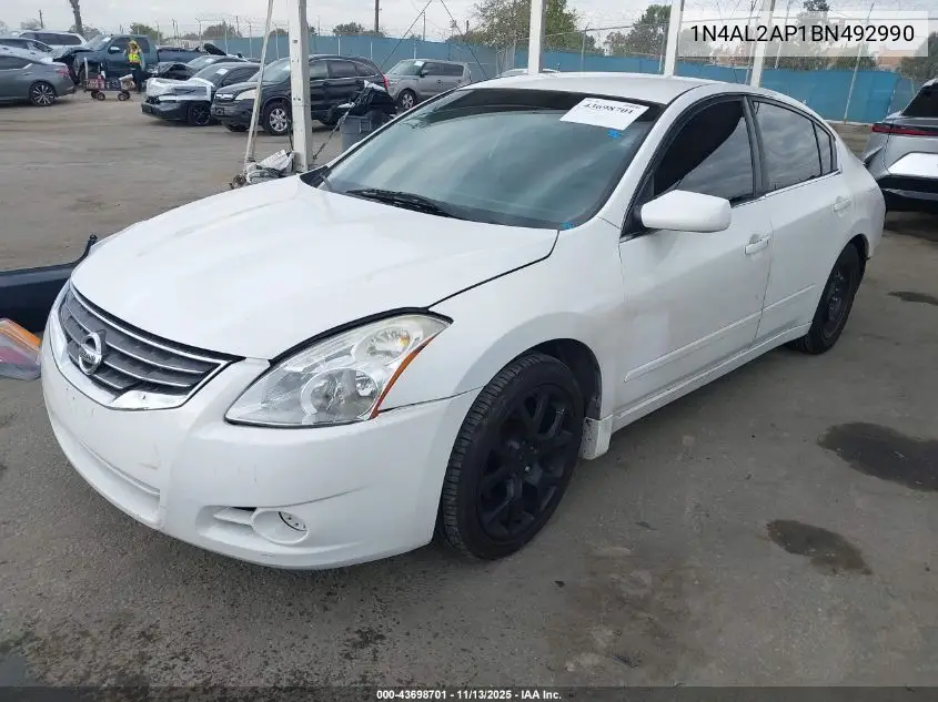 1N4AL2AP1BN492990 2011 Nissan Altima 2.5 S