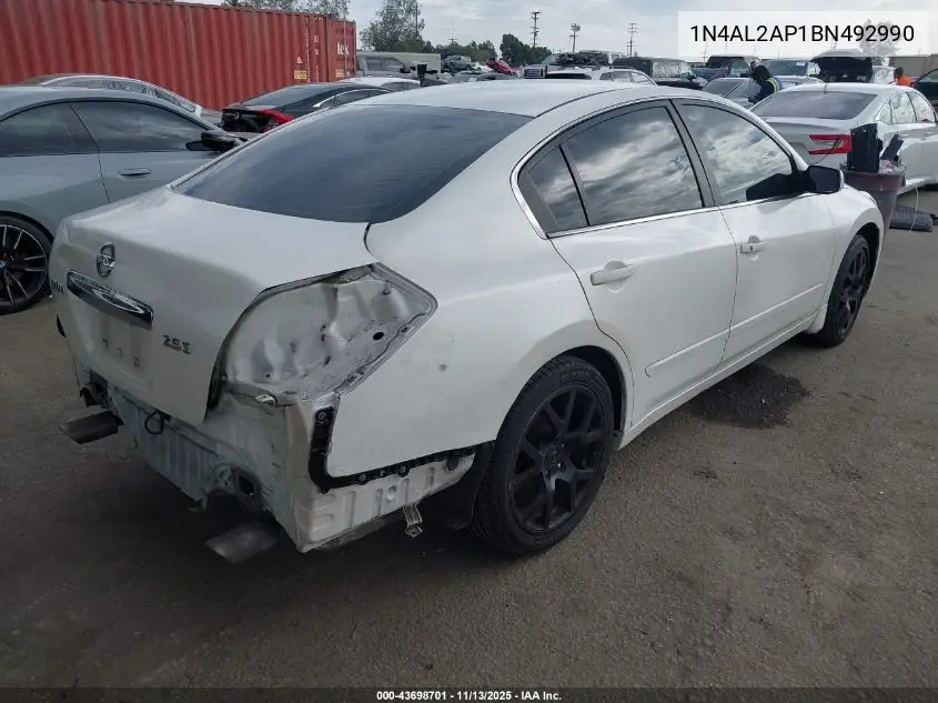 1N4AL2AP1BN492990 2011 Nissan Altima 2.5 S