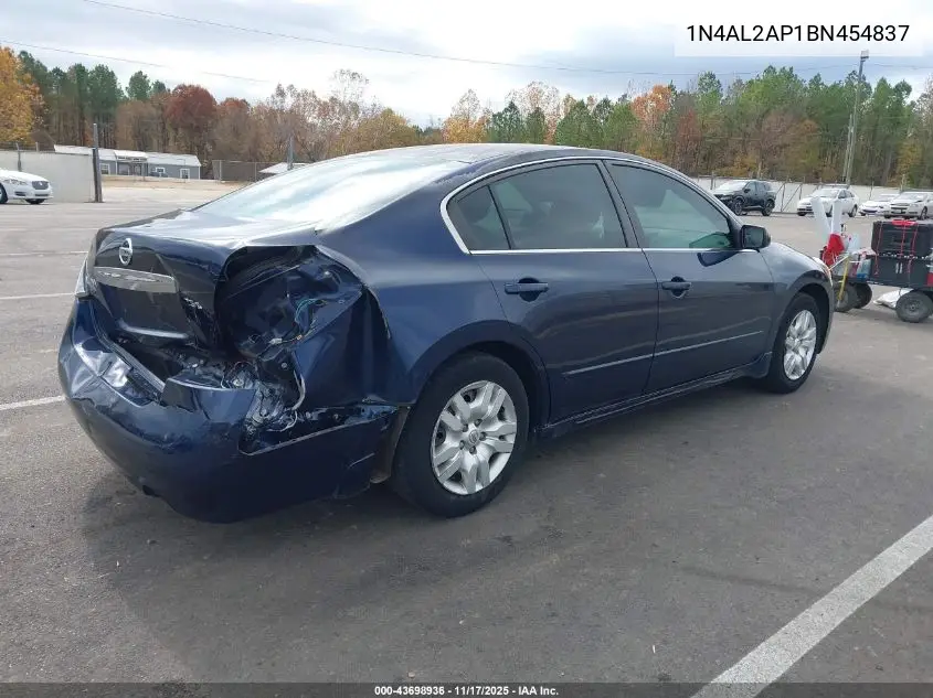 1N4AL2AP1BN454837 2011 Nissan Altima 2.5 S