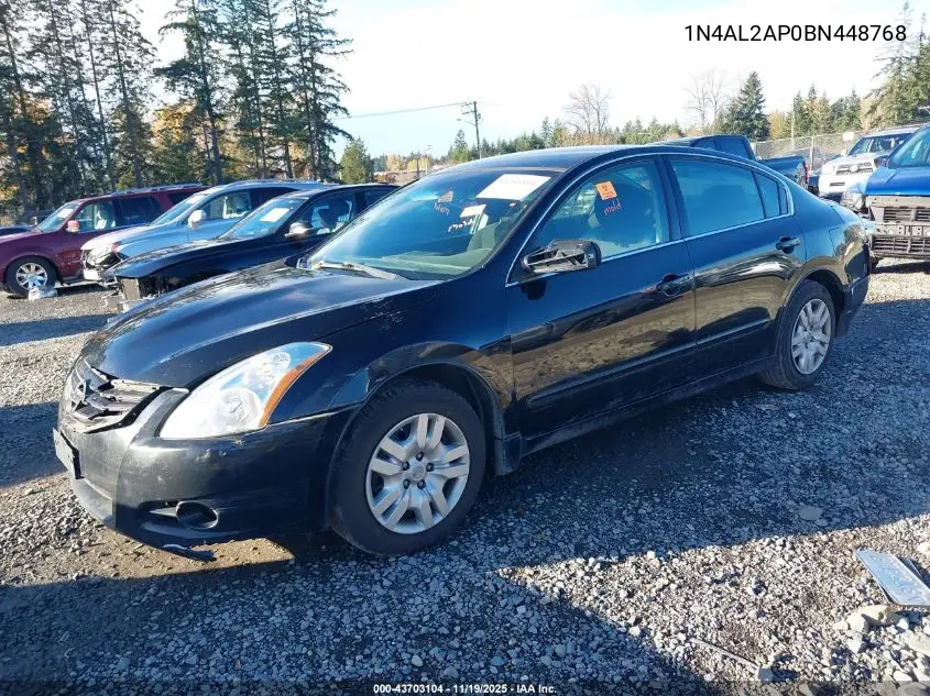 1N4AL2AP0BN448768 2011 Nissan Altima 2.5 S