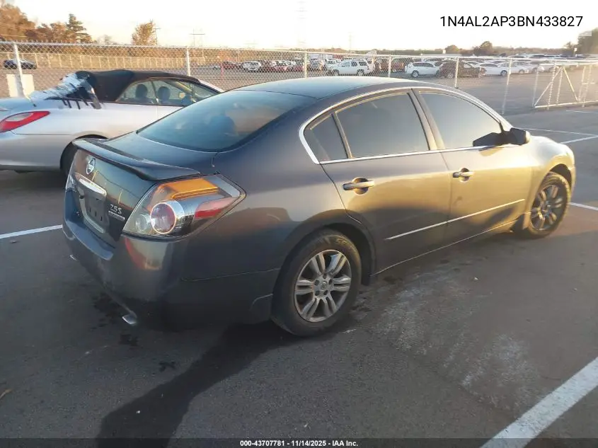1N4AL2AP3BN433827 2011 Nissan Altima 2.5 S