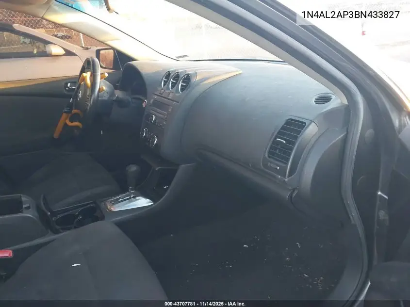 1N4AL2AP3BN433827 2011 Nissan Altima 2.5 S
