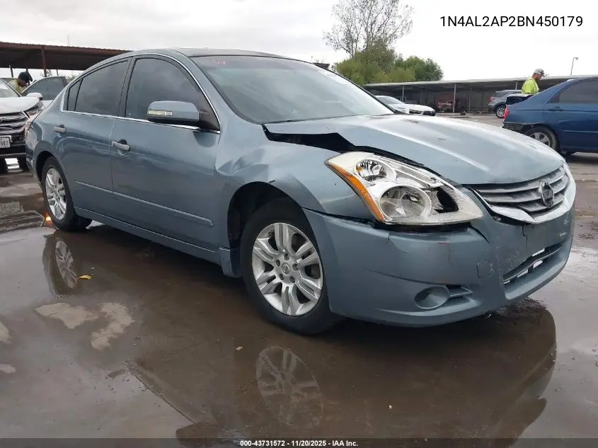 1N4AL2AP2BN450179 2011 Nissan Altima 2.5 S