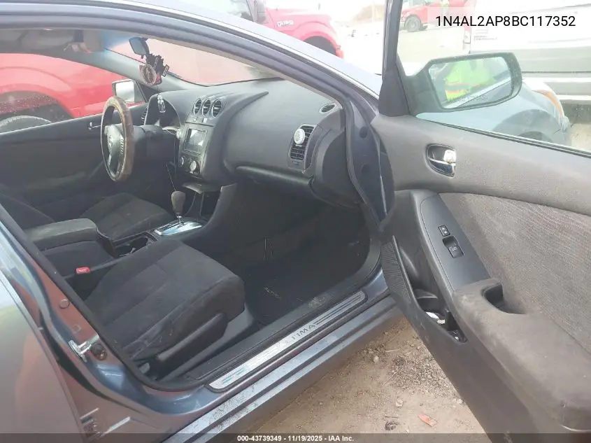 1N4AL2AP8BC117352 2011 Nissan Altima 2.5 S