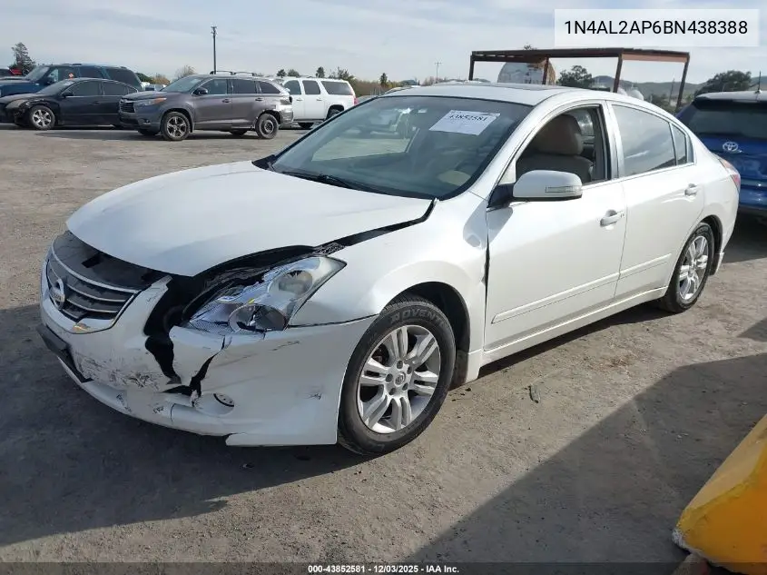 1N4AL2AP6BN438388 2011 Nissan Altima 2.5 S
