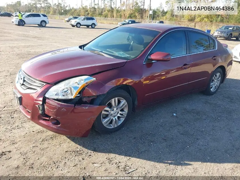 1N4AL2AP0BN464386 2011 Nissan Altima 2.5 S