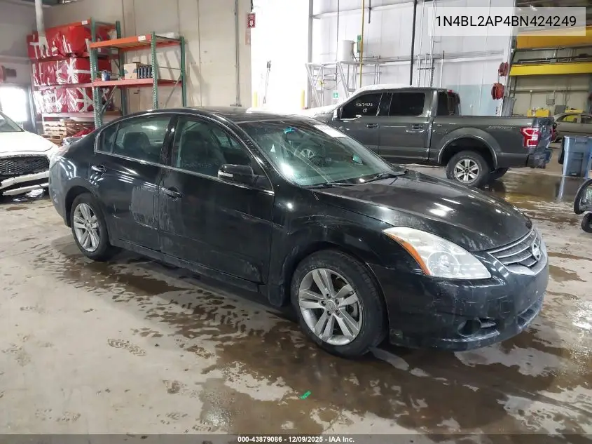 1N4BL2AP4BN424249 2011 Nissan Altima 3.5 Sr