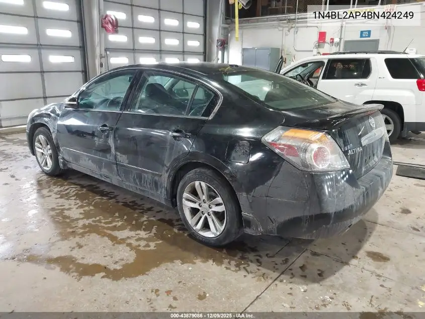 1N4BL2AP4BN424249 2011 Nissan Altima 3.5 Sr