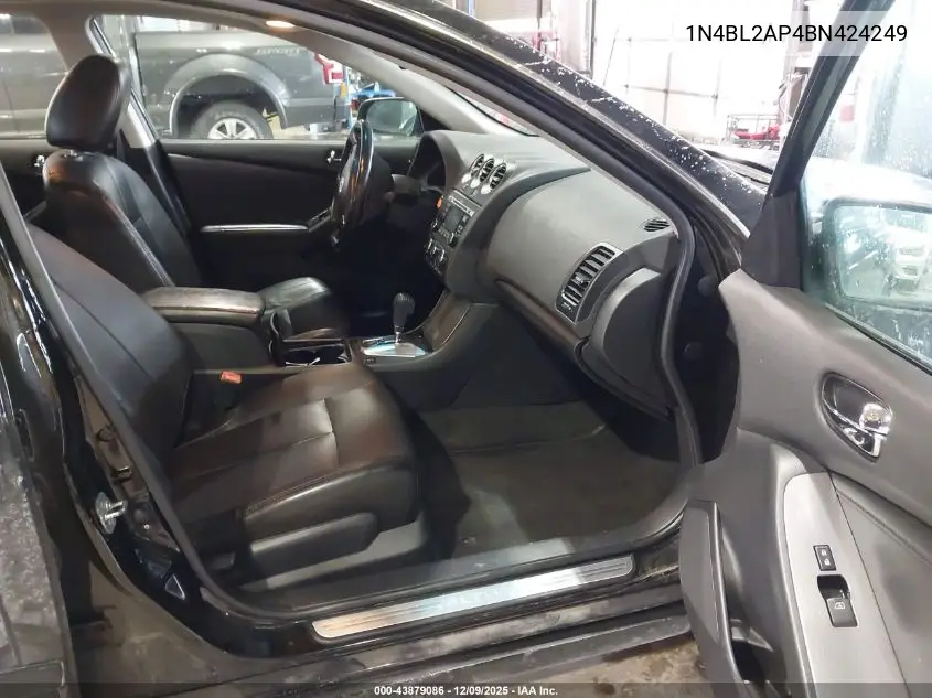 1N4BL2AP4BN424249 2011 Nissan Altima 3.5 Sr