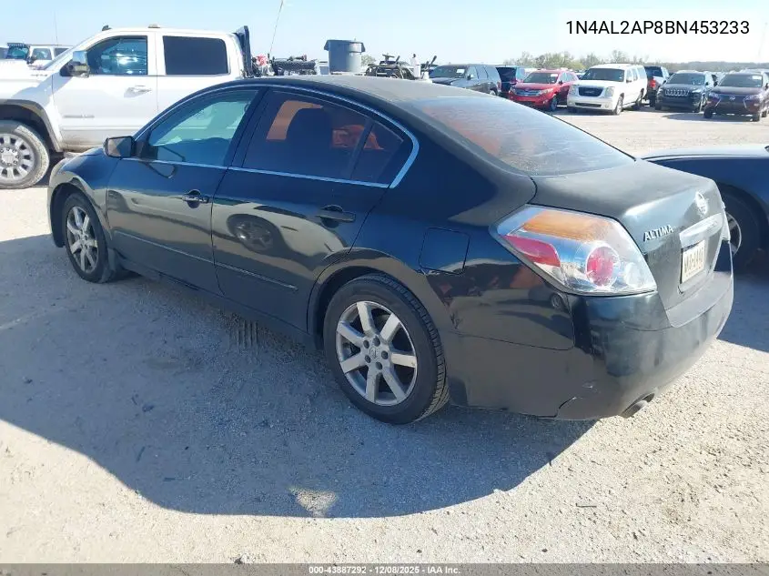 1N4AL2AP8BN453233 2011 Nissan Altima 2.5 S