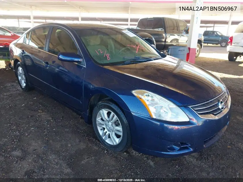 1N4AL2AP1BN506967 2011 Nissan Altima 2.5 S