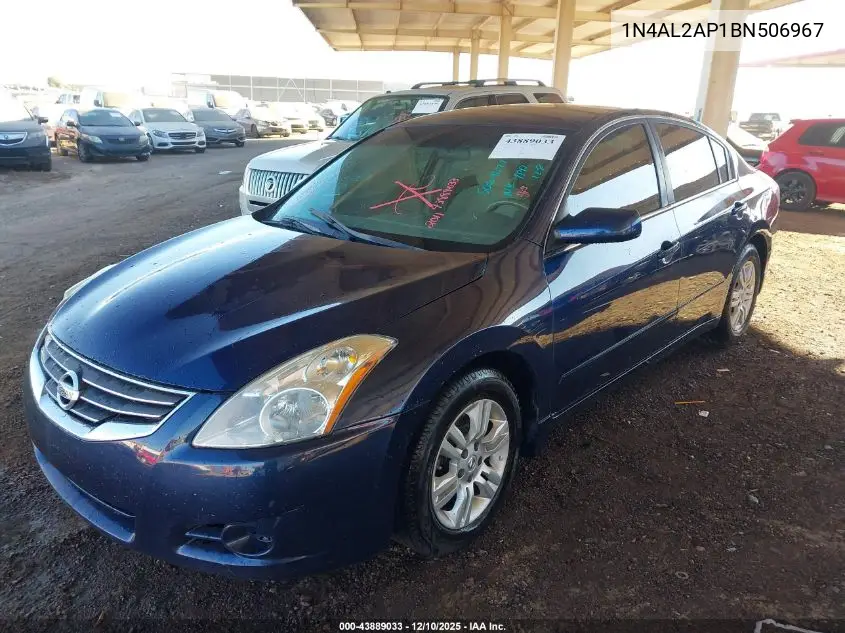 1N4AL2AP1BN506967 2011 Nissan Altima 2.5 S