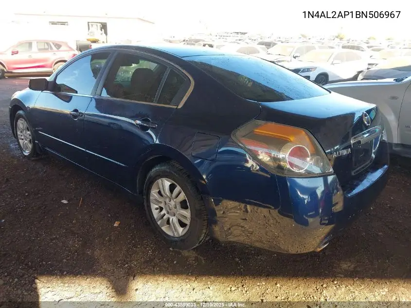 1N4AL2AP1BN506967 2011 Nissan Altima 2.5 S