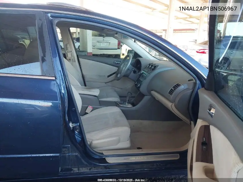 1N4AL2AP1BN506967 2011 Nissan Altima 2.5 S