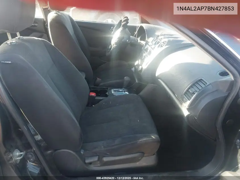 1N4AL2AP7BN427853 2011 Nissan Altima 2.5 S